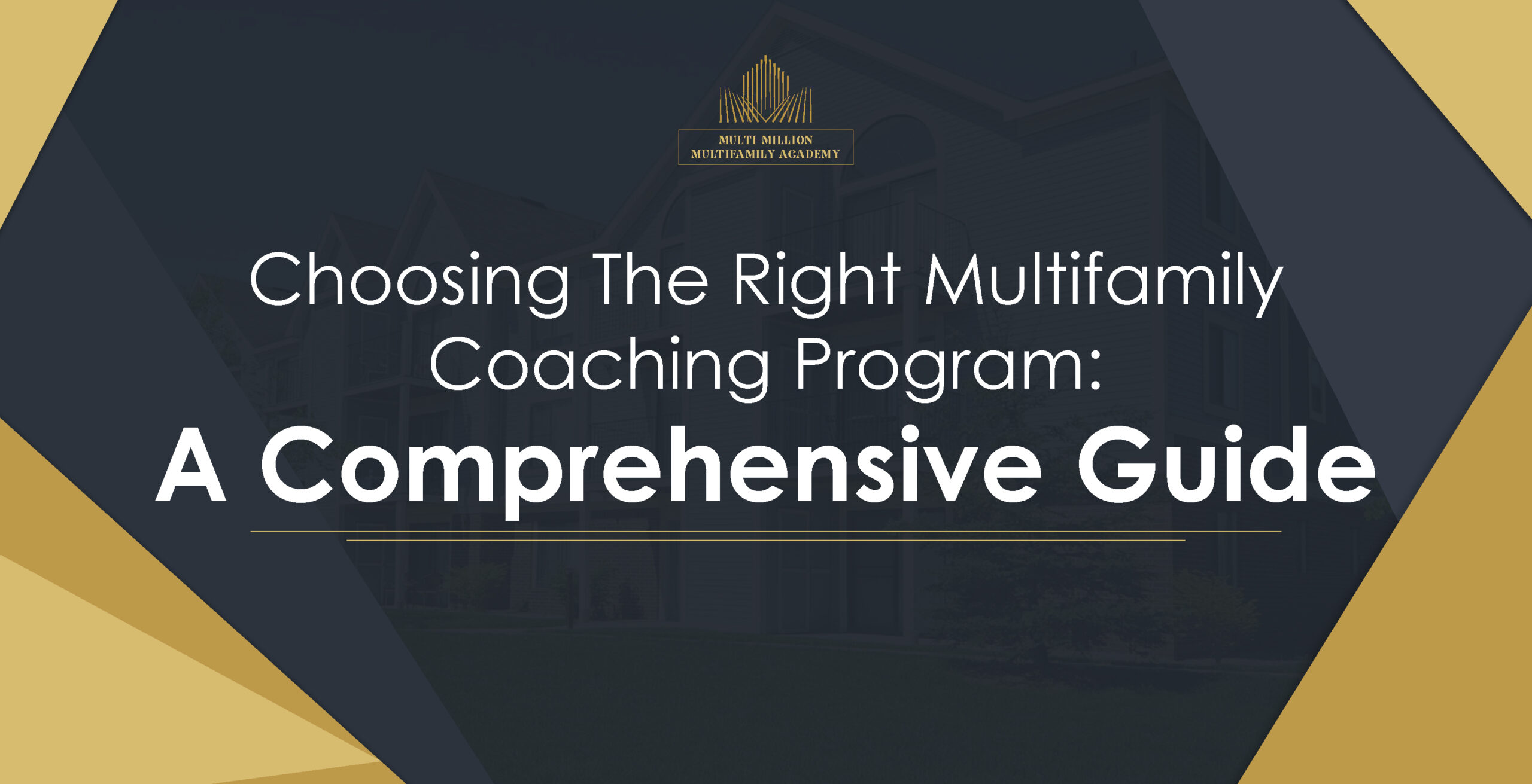 Multifamily Coaching Program